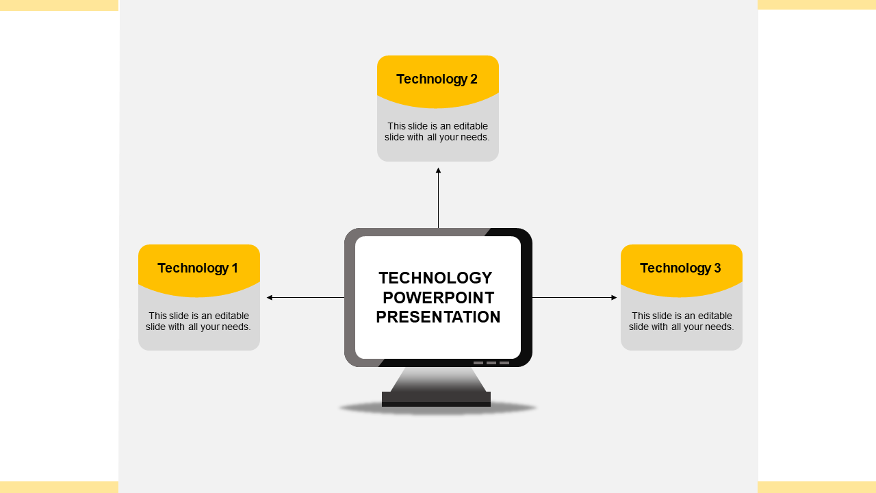 Editable Technology PowerPoint Template and Google Slides